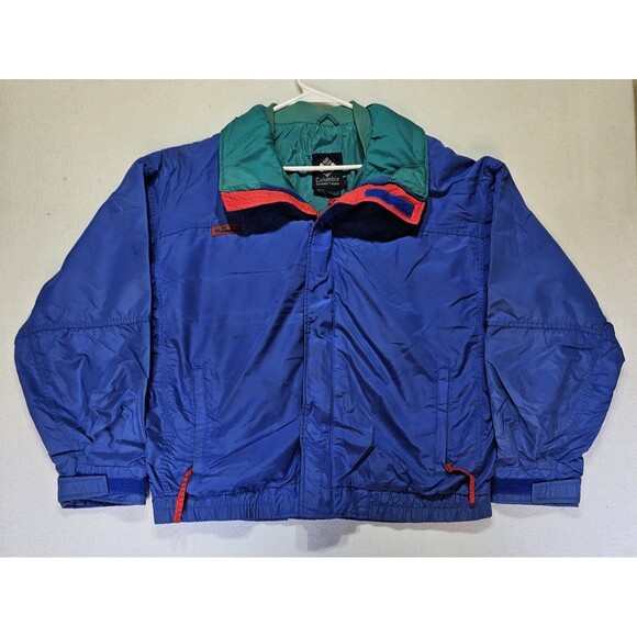 Columbia Other - Vintage Columbia Jacket Mens L Blue Bugaboo 3 in 1 Liner Missing Radical Sleeve